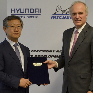 Hyundai și Michelin vor proiecta împreună anvelope pentru automobile electrice